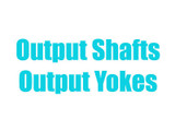 Output Yokes & Shafts 1987-1996 BW1356